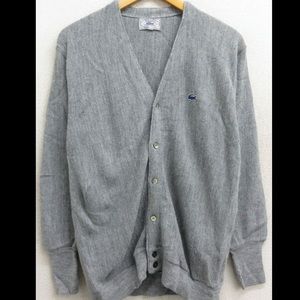 Vintage Izod Lacoste Men’s Cardigan Sweater